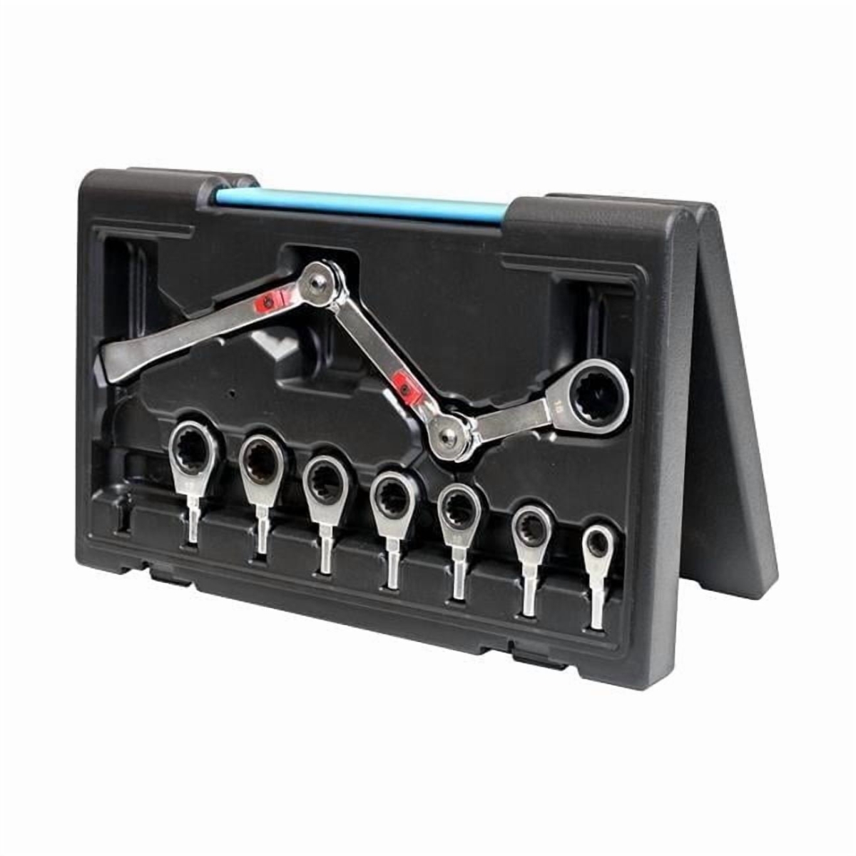 AL38105 Exo-Fit Metric Ratcheting Wrench Set - 9 Piece