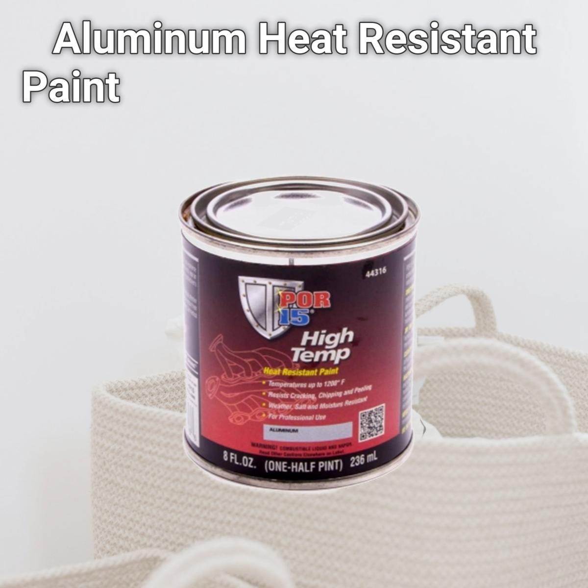 Picture of Absolute Coatings (POR15)  POR-44316 Aluminum Heat Resistant Paint