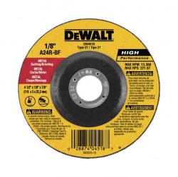 Dw4518 Wheel 4.5 X 0.13 X 0.08 Metal Gap - Black 3715
