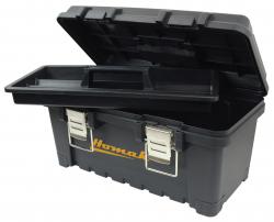 Hmbk00219001 Hand-carry Tool Box, Metal & Plastic Black - 19 In.