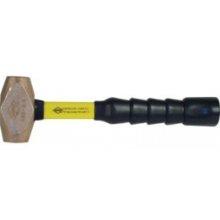 Na30040 Sledge Brass 4 Lbs Hammer With Classic Handle S