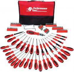PTW1721 Screwdriver Set with Pouch 100 Piece