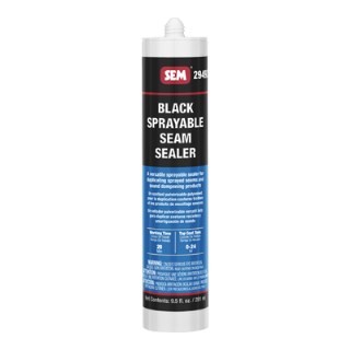 Sem Products Se29492 1 K Sprayable Seam Sealer - Black