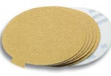 Sup40260 5 In. 100 Grit Gold C Paper Discs