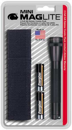 Xm2a01h Mini Maglite Black With Holster Pack
