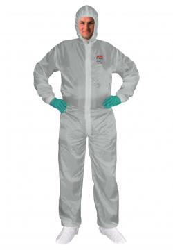 Xs3552 Hhl Paint Suit, Light Gray - Large