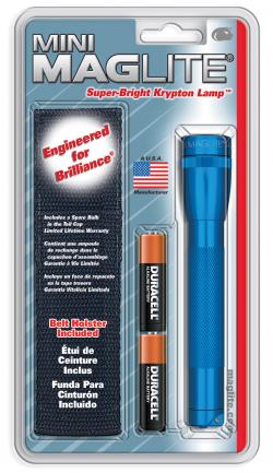 Xm2a11h Mini Maglite Blue With Holster Pack