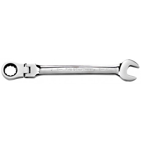 Gwr9921 21 Mm Flex-head Combination Ratcheting Wrench - 12 Point