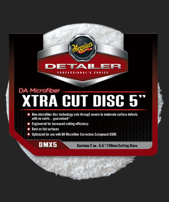 Mgdmx5 5 In. Da Microfiber Xtra Cut Disc - Pack Of 2