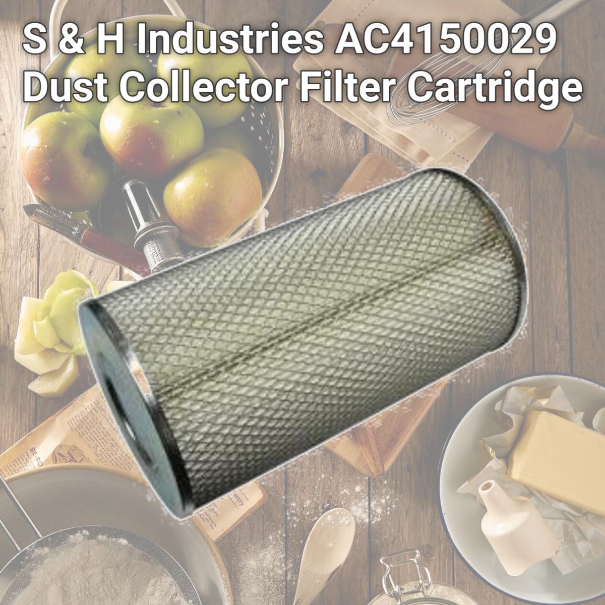 Picture of S & H Industries AC4150029 Dust Collector Filter Cartridge