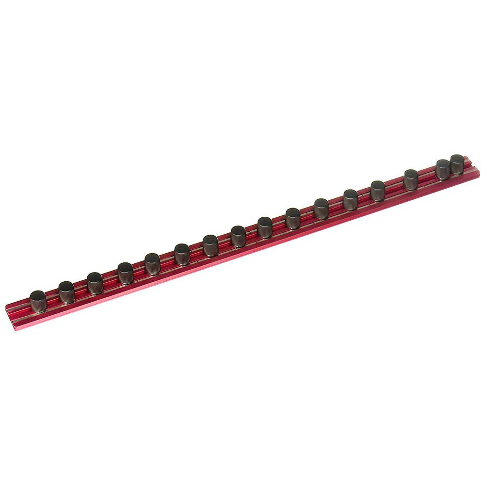 Red Magrail With Studs - 16.5 In.