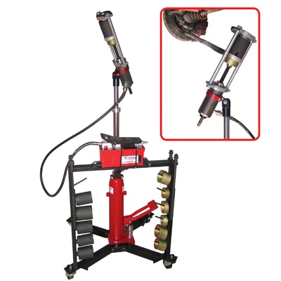 Sl11000a Mobile Hydraulic Press Tool With Air Pump