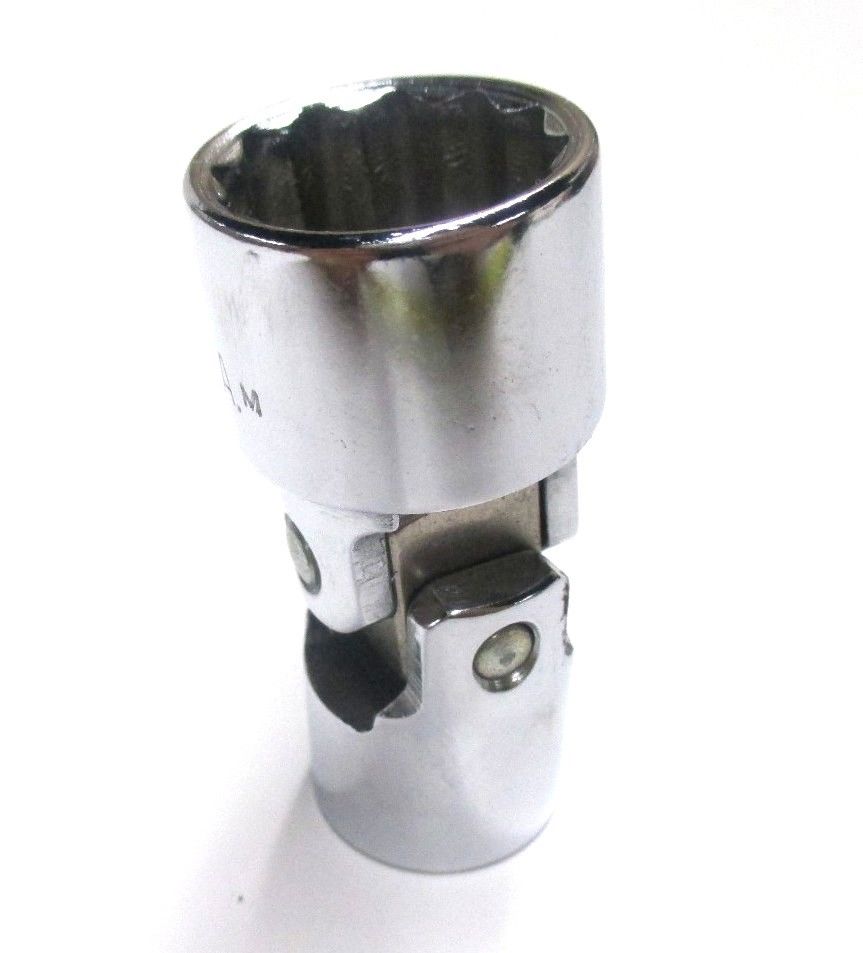0.5 In. Drive, 0.87 In. 12 Point Chrome Universal Socket