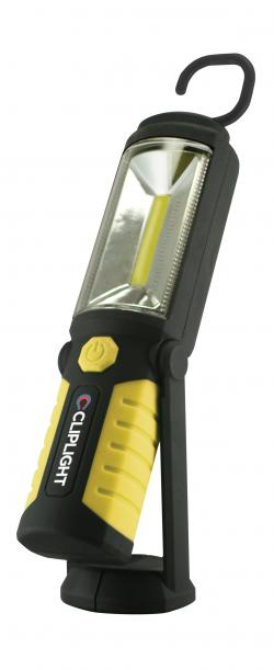 Cu111114 240 Lumen Pivot Super Bright Strip Array Led Face Worklight - Black, Yellow