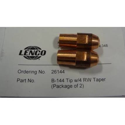 Lc26144 Welding Tip With Rw Taper - Pack Of 2