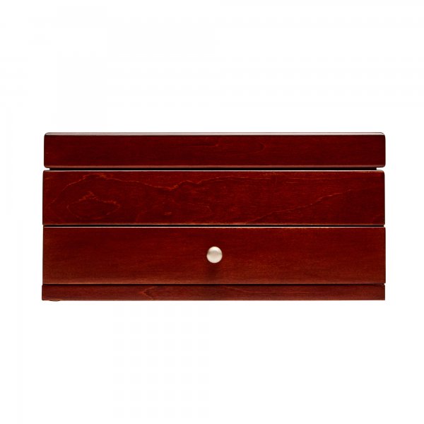 00741s18 Brynn Wooden Jewelry Box With Florentine Marquetry Motif In Walnut Finish