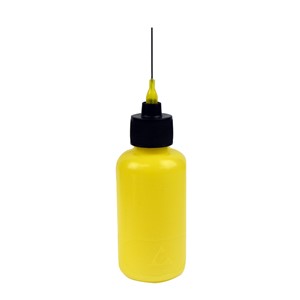 35572 2 Oz Durastatic Yellow Flux Dispenser With 20 Gauge Needle