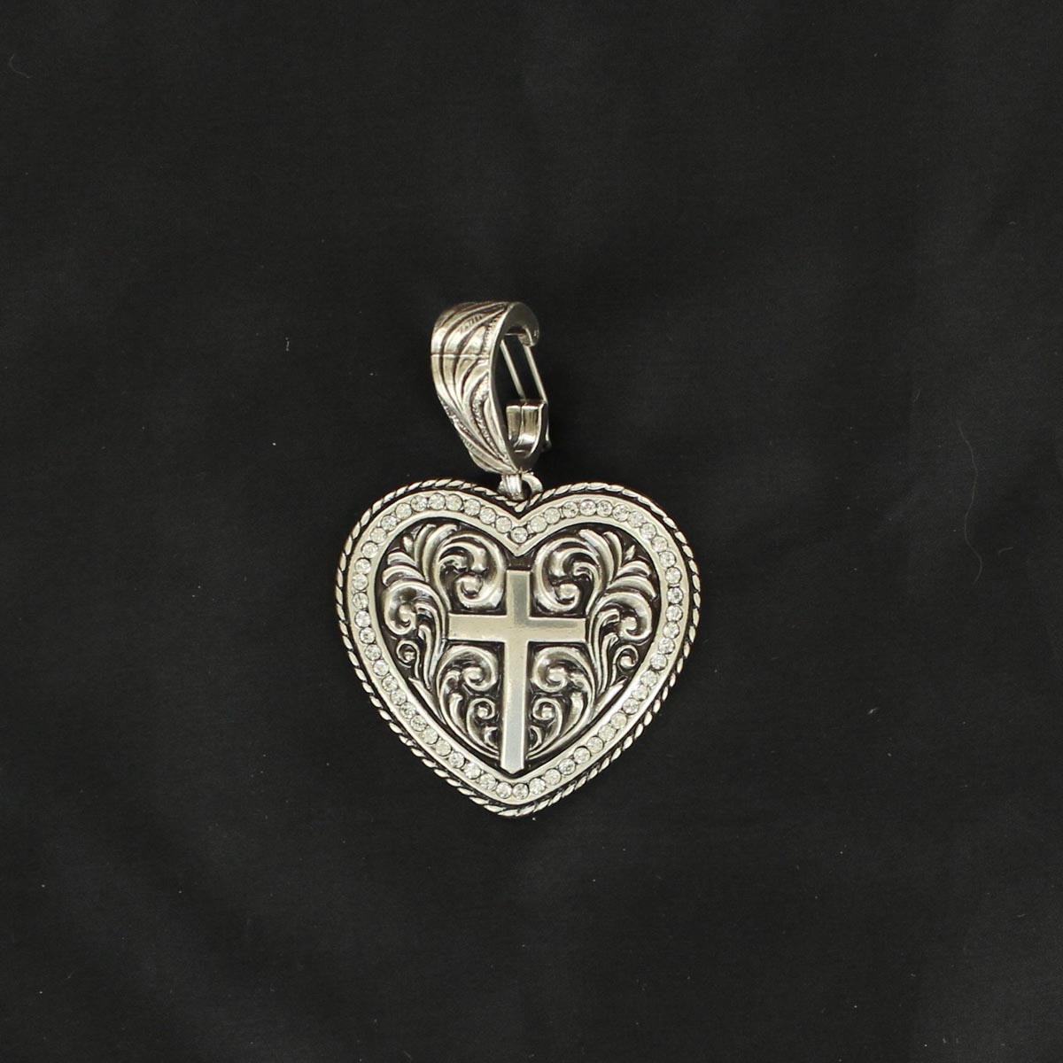 29312 Charm Heart & Cross Pendant
