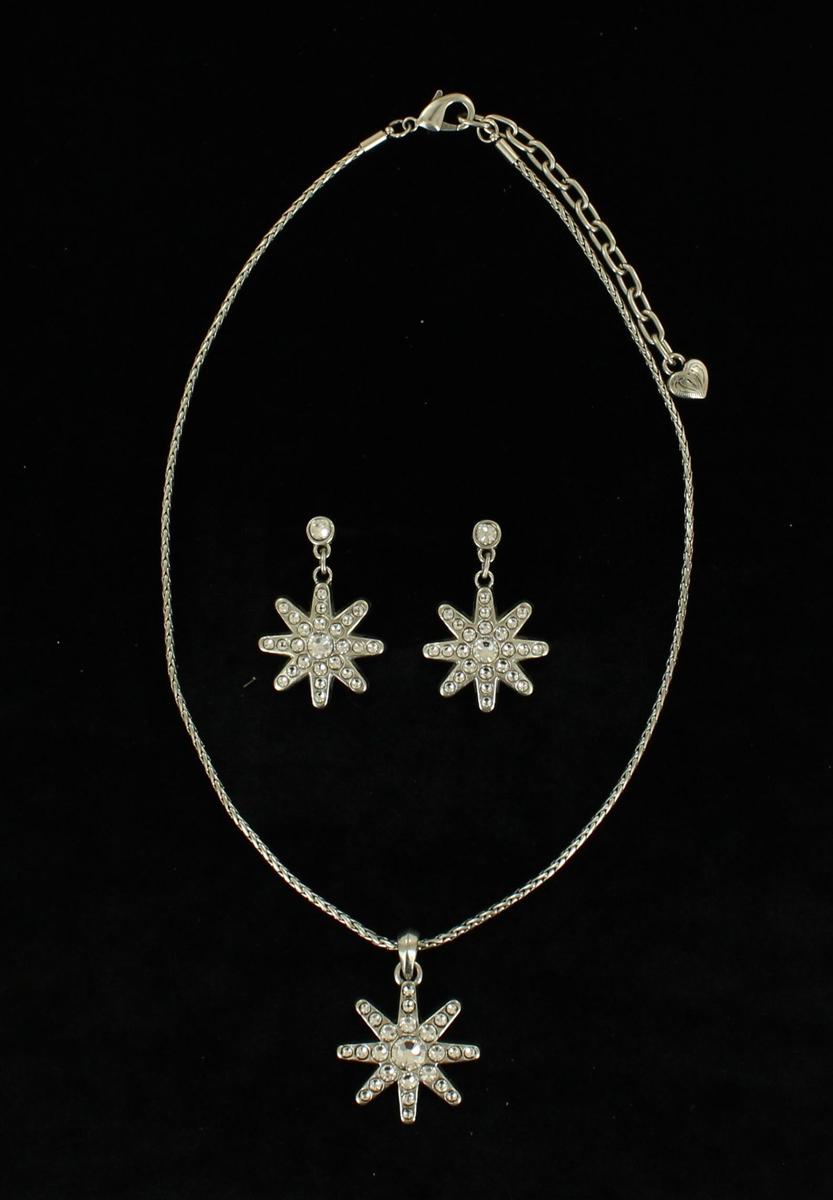 29916 Crystal Spur Rowel Jewellery Set