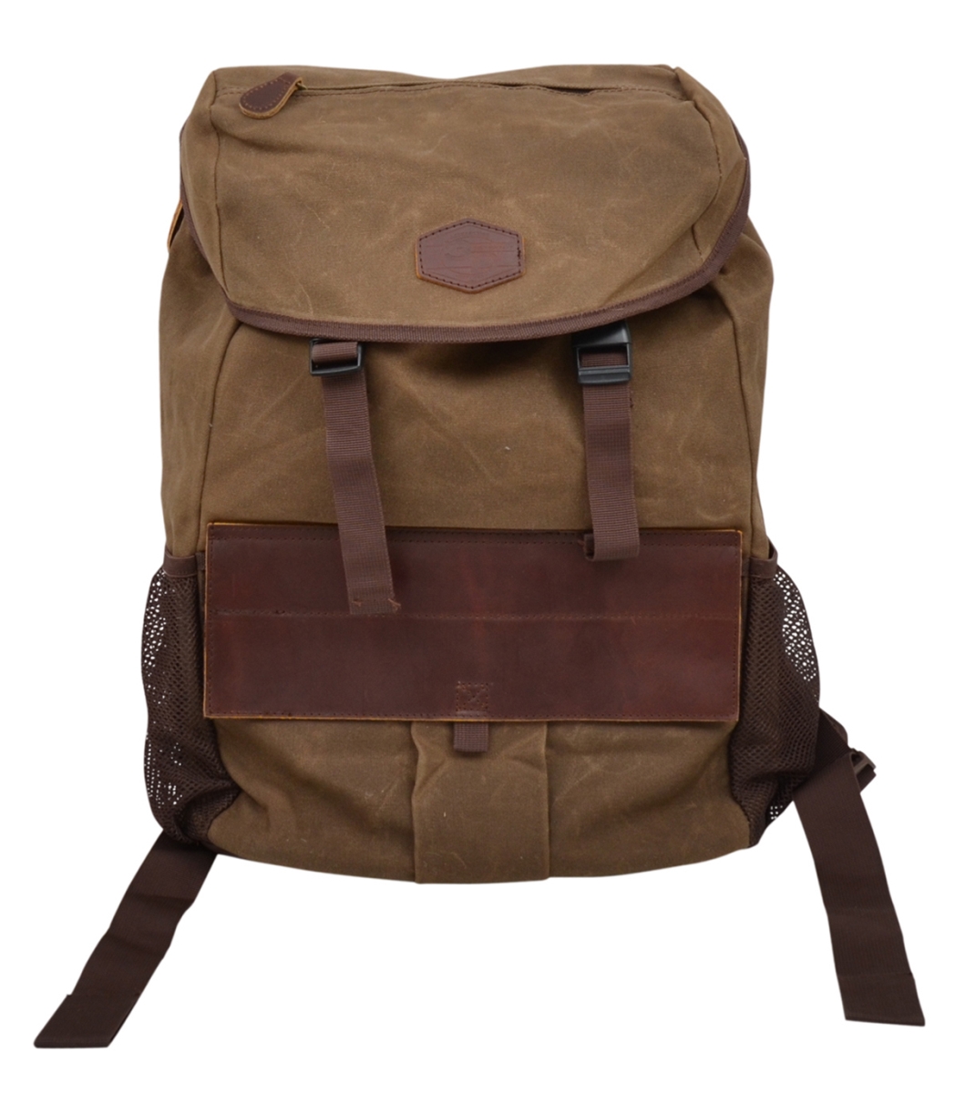 Dtc24024 Oiled & Waxy Canvas Backpack