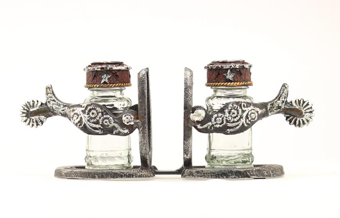 94743 Western Moments Pur Salt & Pepper Shakers - 10 X 3 X 4 In.