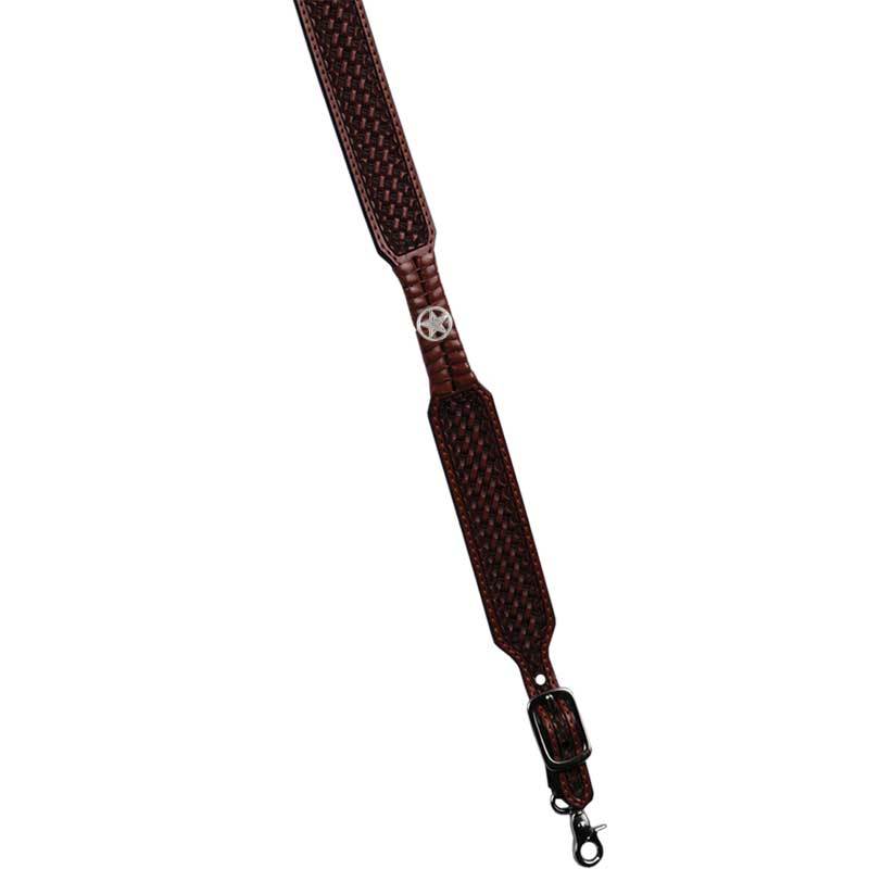 Ds501lg Tan Basket Weave Suspenders Bearing Harness - Large