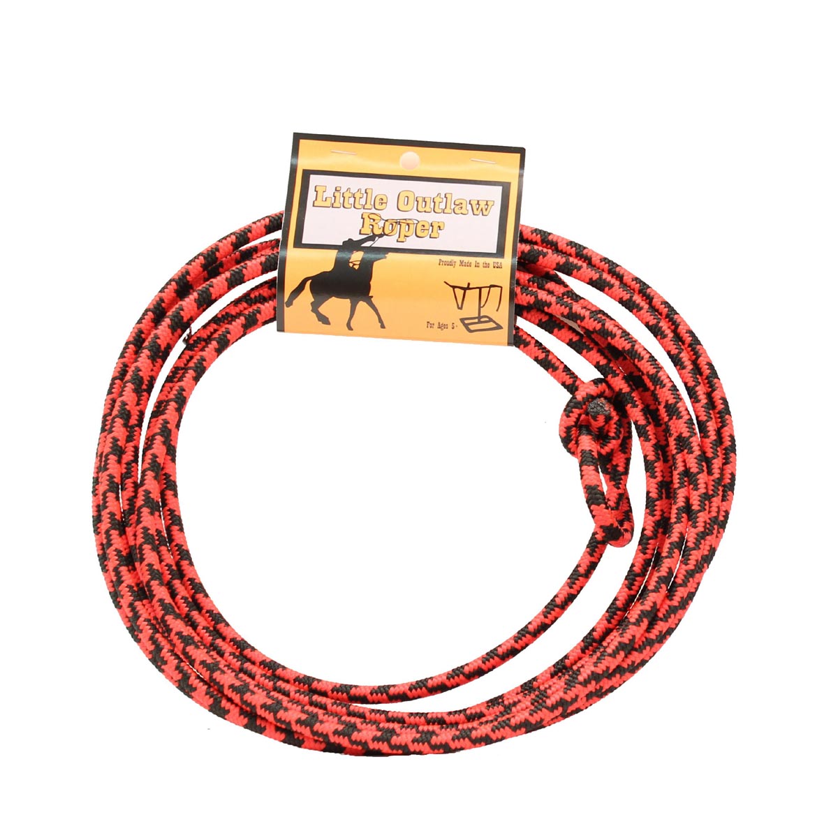 5010364 Youth Rope, Black & Red