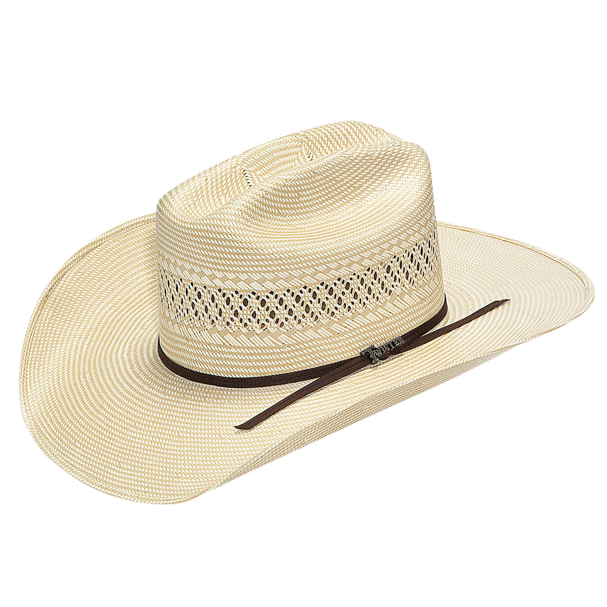 UPC 701340421257 product image for T73128-6.5 10X Shantung SS & SS Western Hat, Tan & Ivory - Size 6.5 | upcitemdb.com