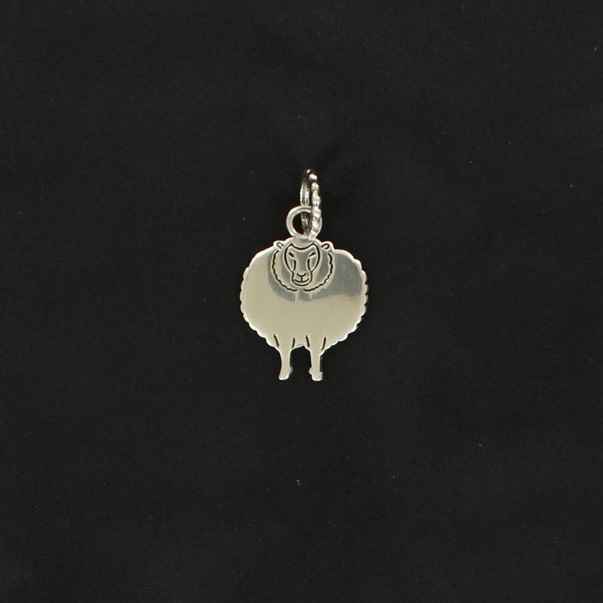 29853 Silver Plated Sheep Pendant
