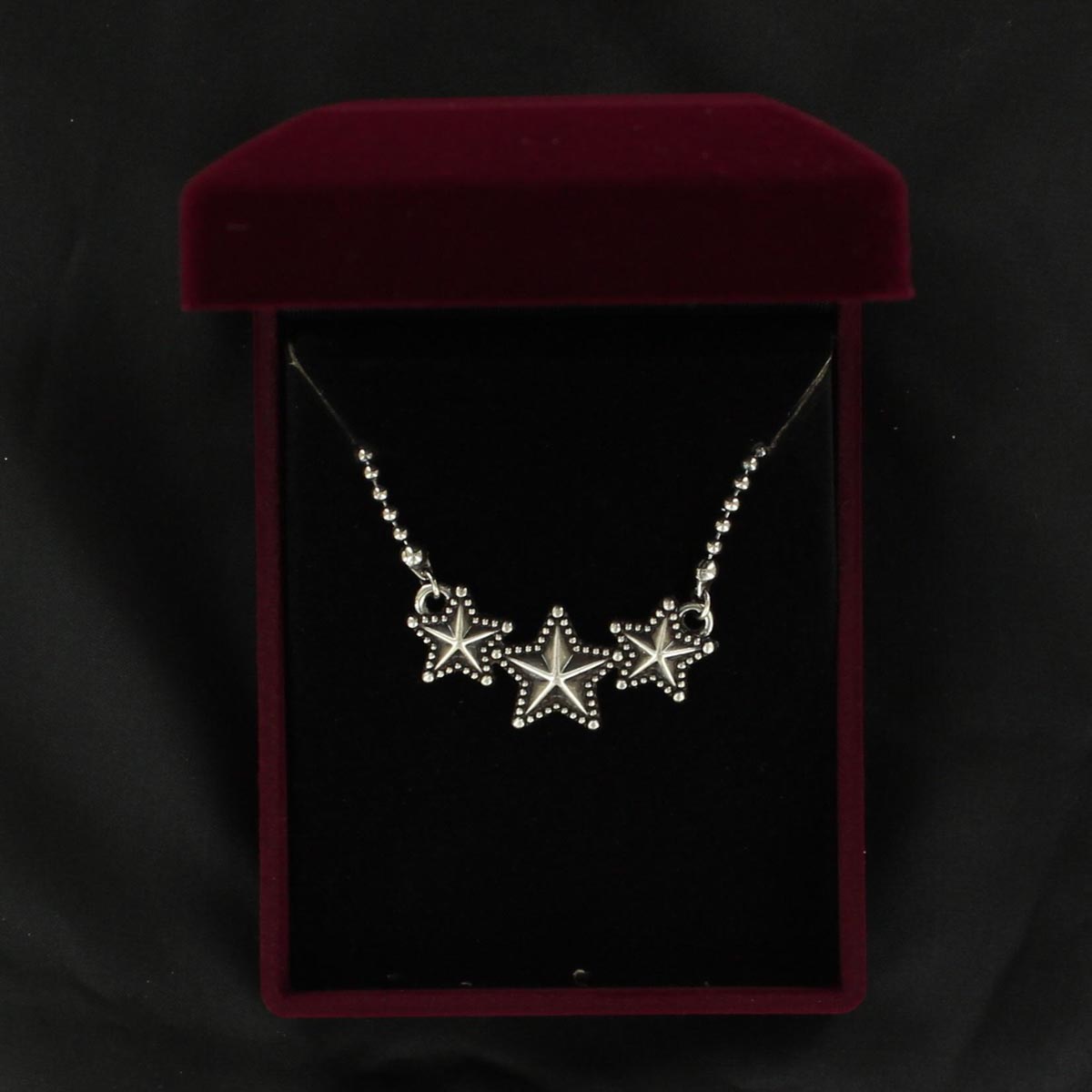 30198 Star Bead Necklace - 17 To 20 In.