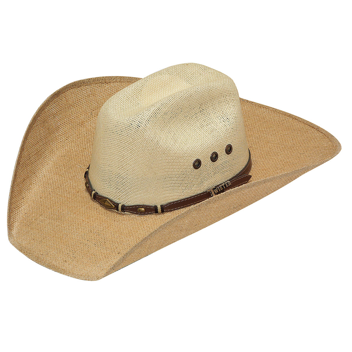 UPC 701340489615 product image for Twister T71656-6.75 8X Jute Western Hat - Size 6.75 | upcitemdb.com