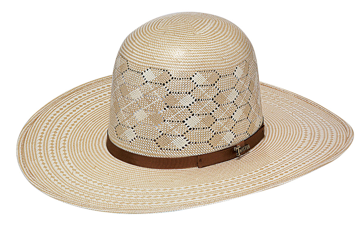 UPC 701340489851 product image for T73846-6.75 10X Shantung Cattleman Crown Hat, Tan & Ivory - Size 6.75 | upcitemdb.com