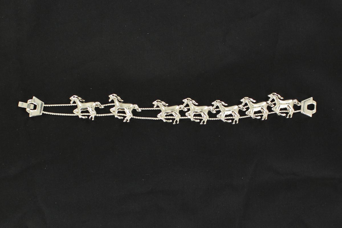 29492 Folding Clasp Horse Bracelet