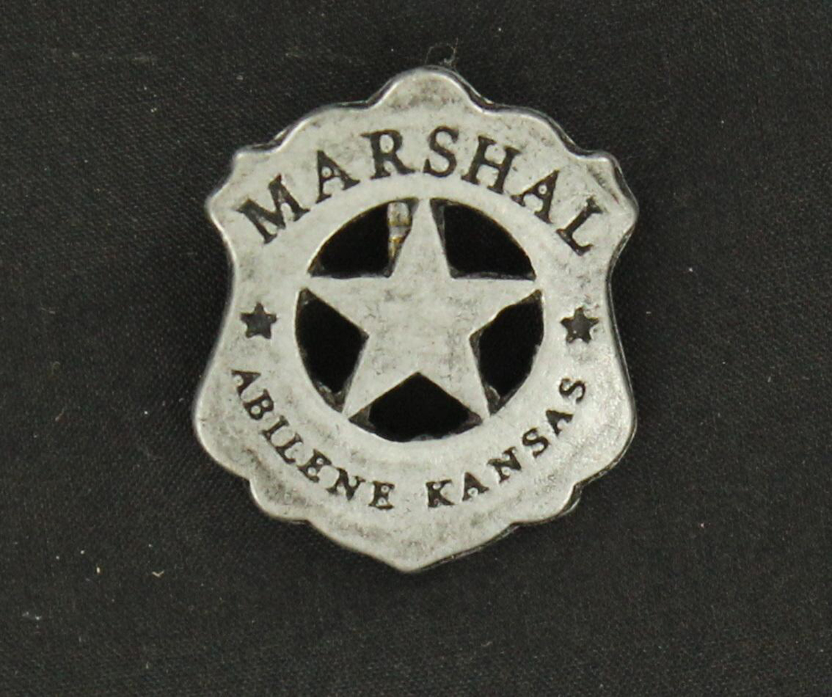 28226 Abilene Kansas Toy Marshall Badge Pin