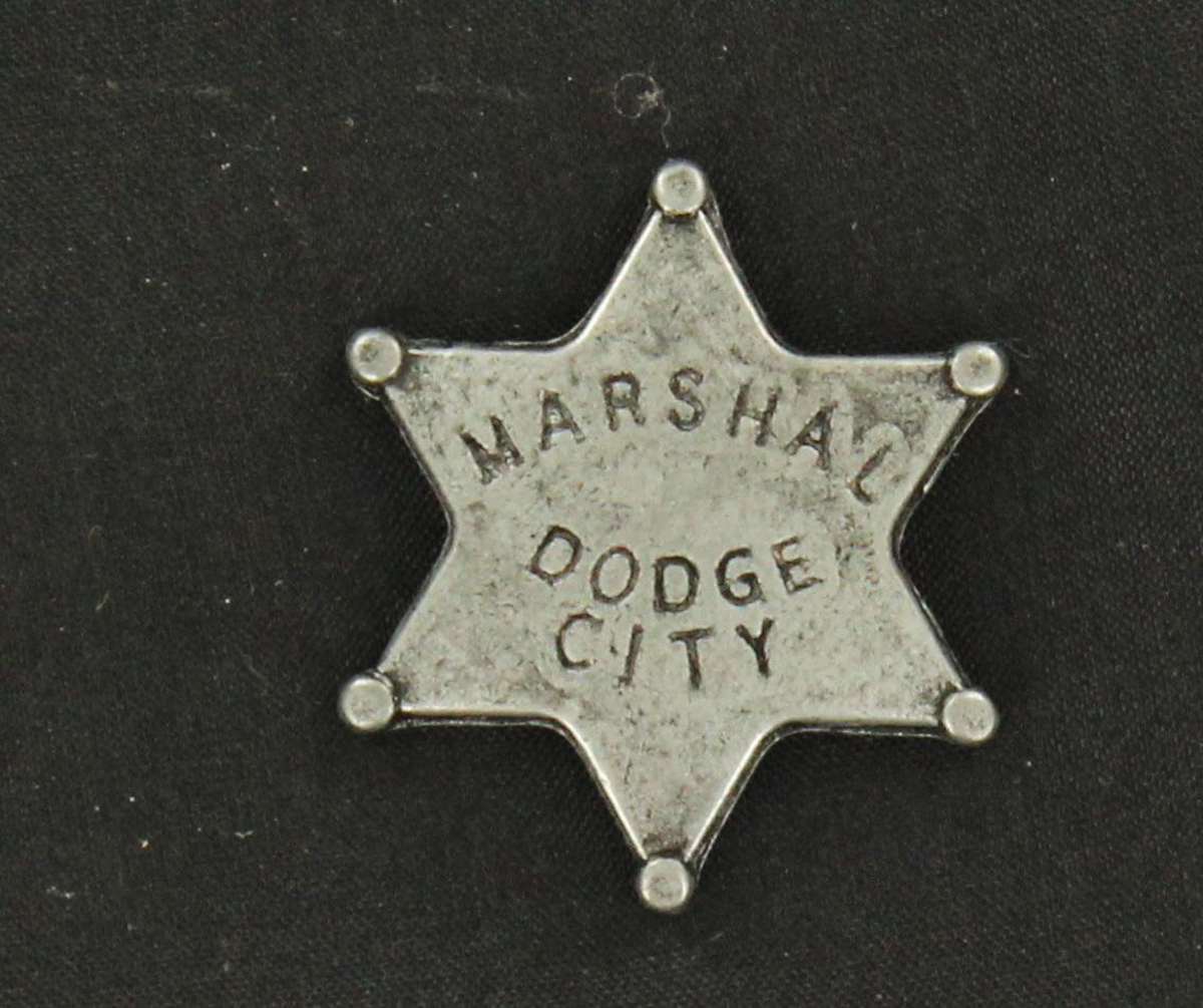 28228 Dodge City Marshal Toy Badge Pin