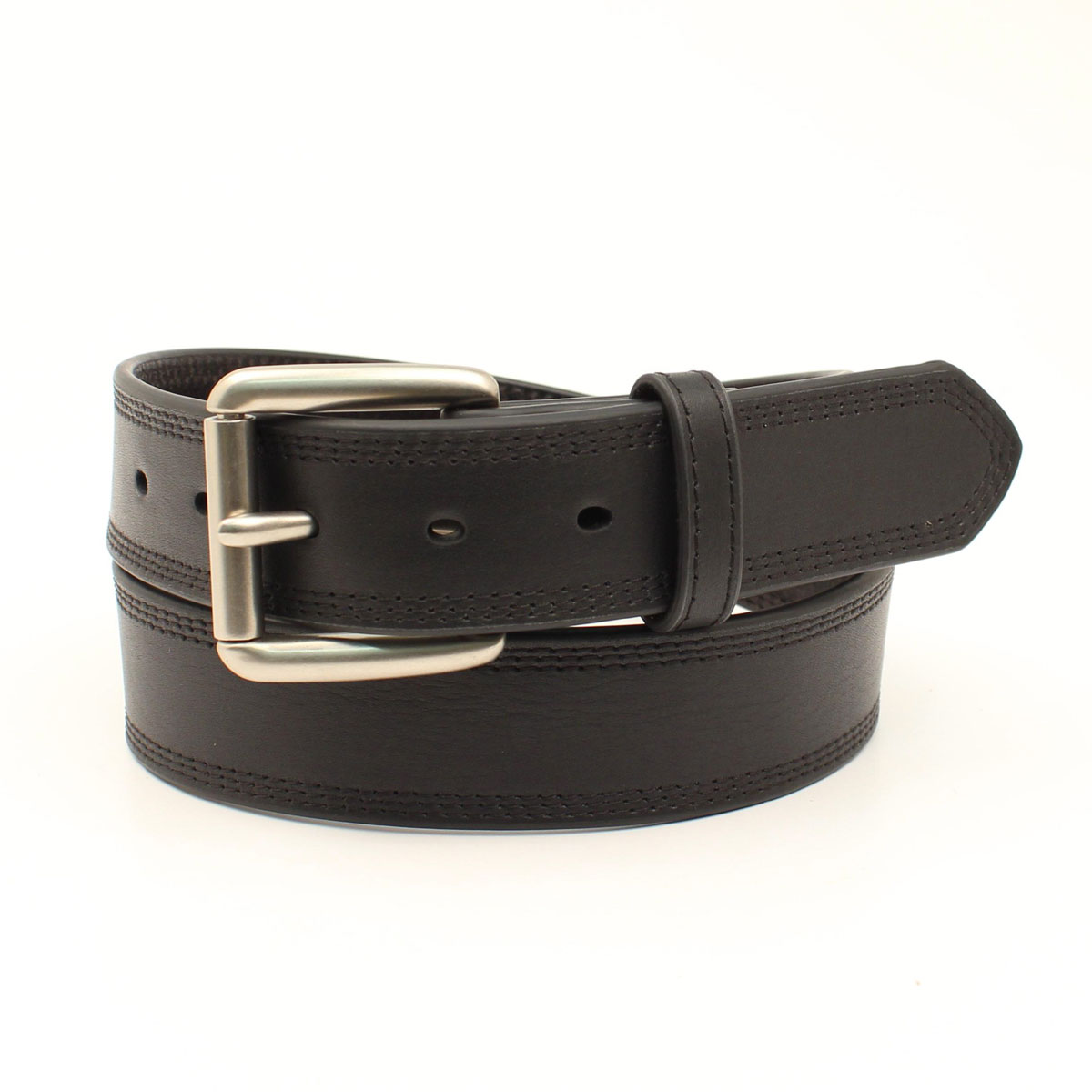 UPC 701340618060 product image for A1034801-32 1.50 in. Smooth Classic Strap Mens Belt & Buckle, Black - Size 3 | upcitemdb.com