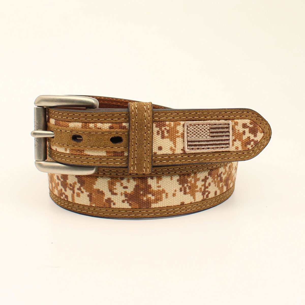 UPC 701340618152 product image for A1035044-34 1.50 in. Digital Camo Center USA Flag Mens Belt & Buckle, Medium | upcitemdb.com