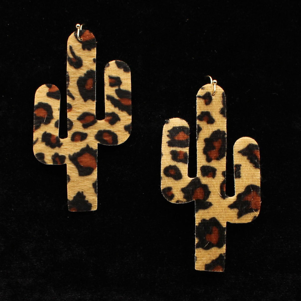 30966 Leopard Cactus Style Earrings