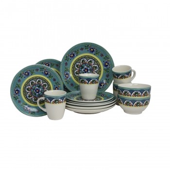 El-santa-fe-springs 16 Piece Stoneware Dinnerware Set