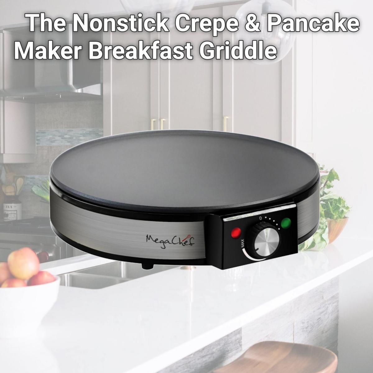 Picture of Megachef MC-2900PM The Nonstick Crepe & Pancake Maker Breakfast Griddle