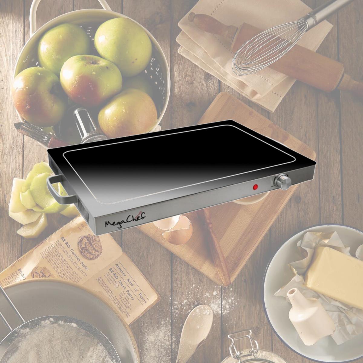 Picture of Megachef MCWT-9200 Electric Warming Tray with Adjustable Temperature Control