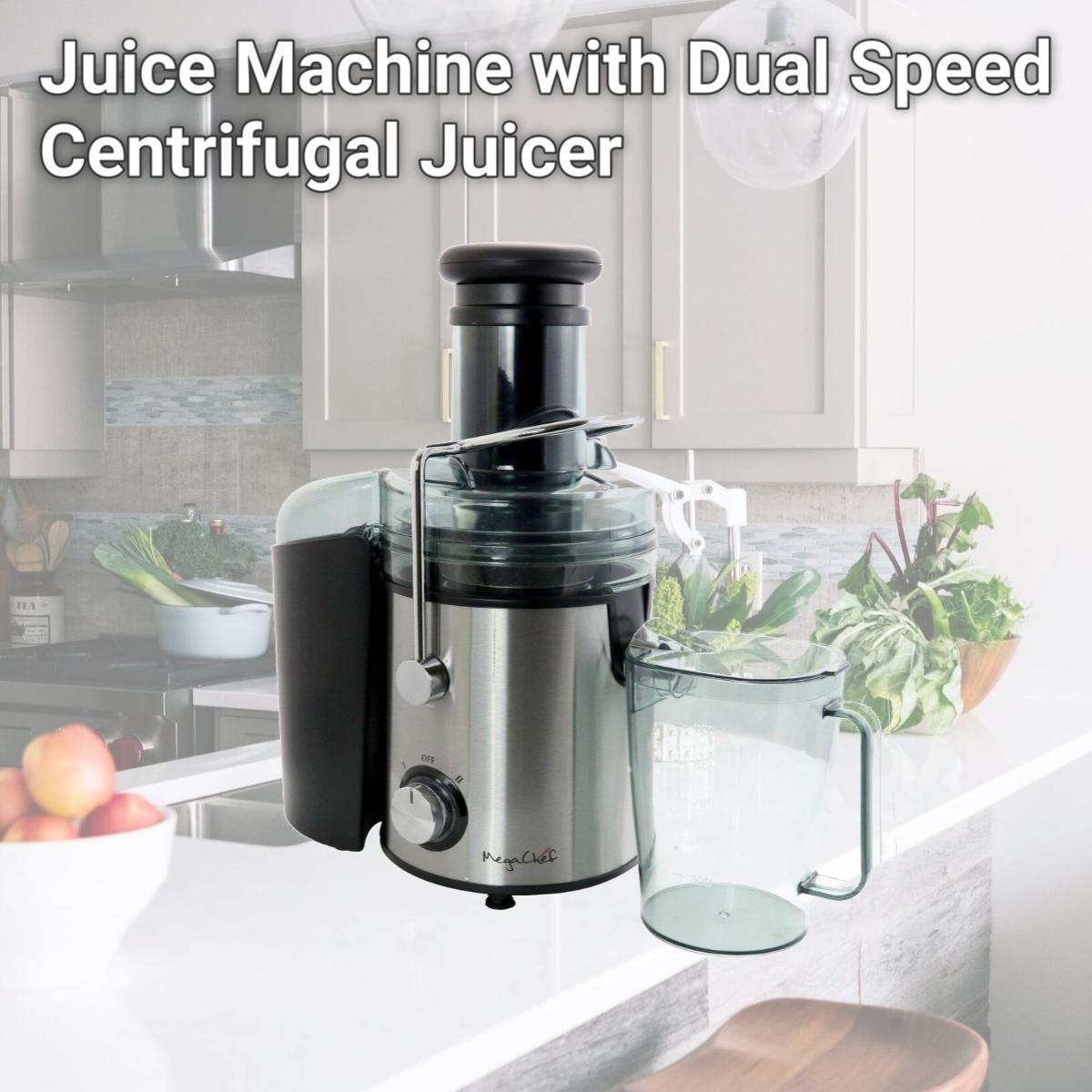 Picture of Megachef MGJM-3000 Juice Machine with Dual Speed Centrifugal Juicer