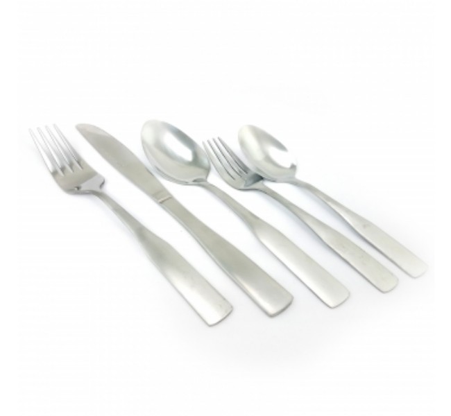 69937.61 Abbeville 61-piece Flatware Set With Wire Caddy
