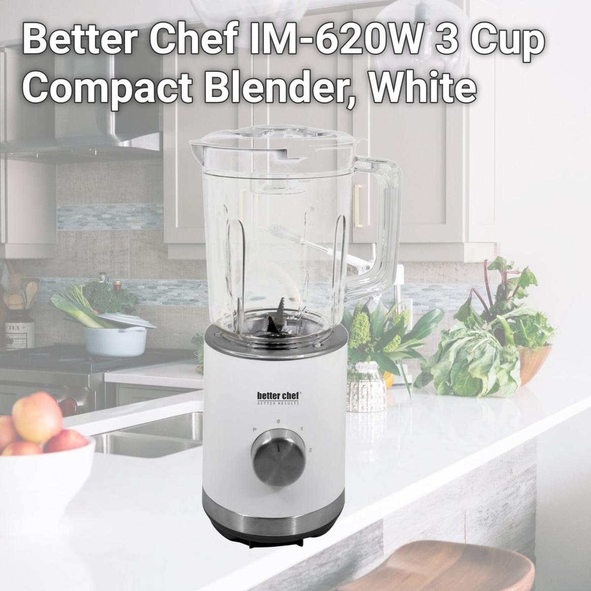 Picture of Better Chef IM-620W 3 Cup Compact Blender, White