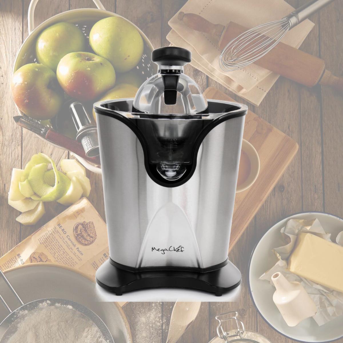 Picture of MegaChef MCCJ-407 Stainless Steel Electric Citrus Juicer
