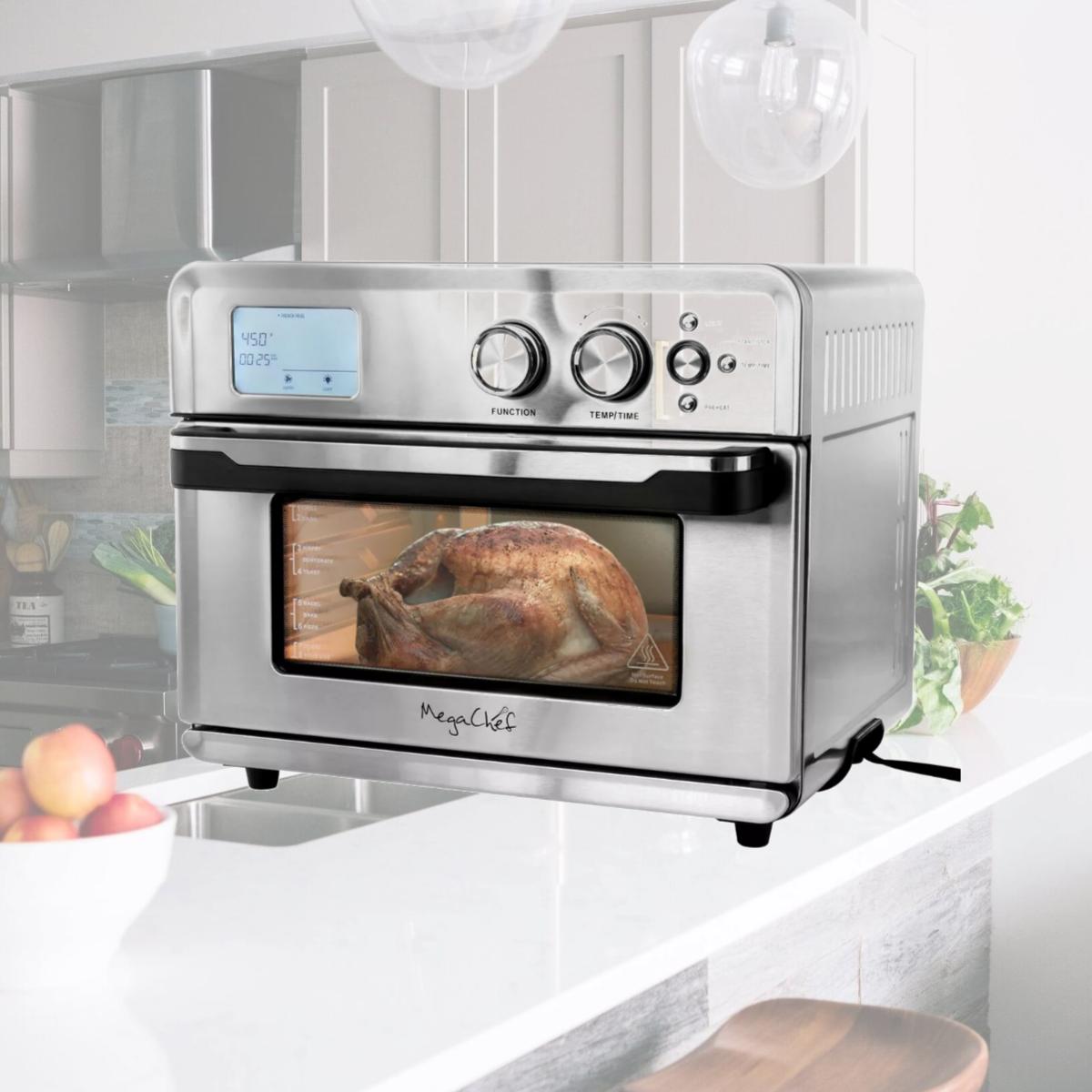 Picture of Megachef MCOV-1000 Multifunction Air Fryer Toaster Oven with 21 Presets