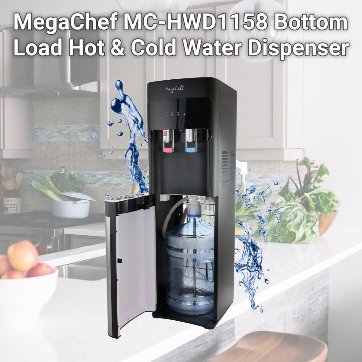 Picture of MegaChef MC-HWD1158 Bottom Load Hot & Cold Water Dispenser