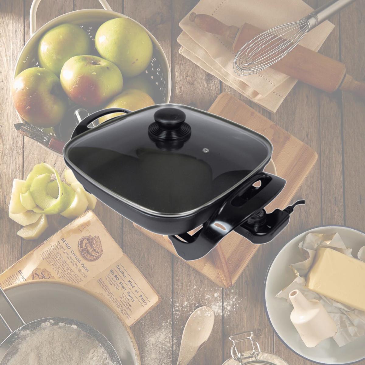 Picture of Better Chef IM-361 11.5 in. Non-Stick Electric Skillet, Black