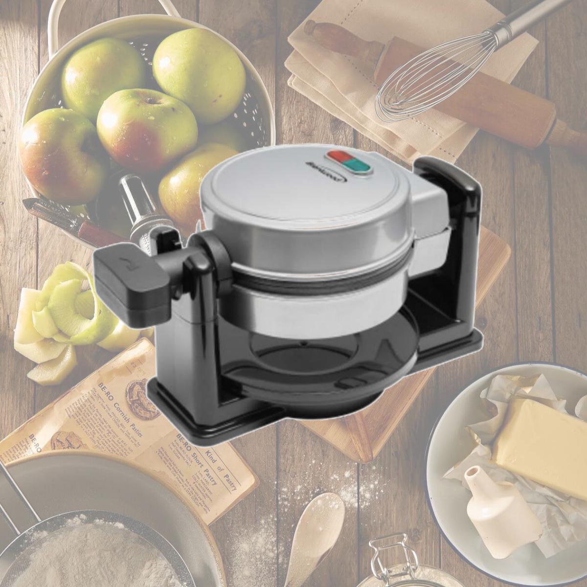 Picture of Brentwood TS-231S 5 in. Non-Stick Flip Belgian Waffle Maker
