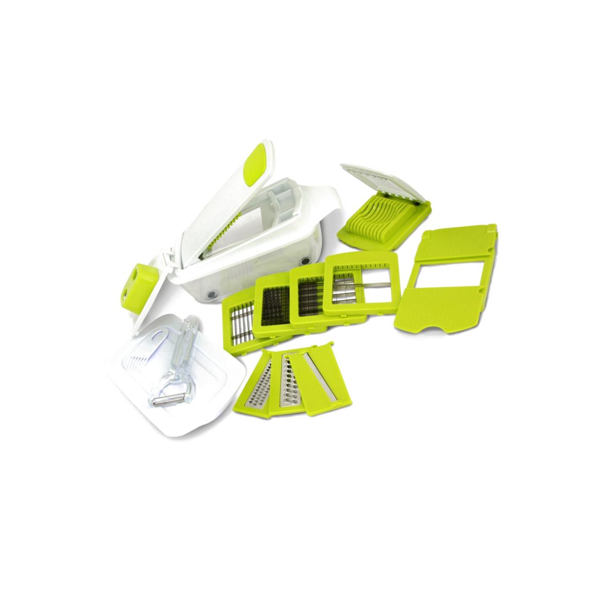 Picture of MegaChef MG-MULTI-SLICER-DICER 8-in-1 Multi-Use Slicer Dicer and Chopper With Interchangeable Blades